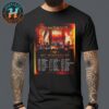 Atheist Band Piece Of Time 35th Anniversary Tour 2025 Dates List Start In Warszawa Poland On September 4 Unisex T-Shirt