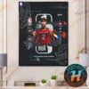 Derik Queen Select By Atlanta Hawks With The Round 1 Pick 13 In NBA Draft 2025 Home Decor Poster Canvas