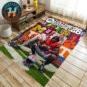 EA Sports College Football 26 Cover Stars Ryan Williams And Jeremiah Smith CFB26 Home Decor Rug Carpet
