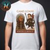 Elon Musk vs Donald Trump Battle 2025 Pokemon Cover Funny White Unisex T-Shirt