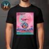 FIFA World Cup 2026 Mexico City Host City Poster Art By Cuemanche On June 11th-July 19th 2025 Vintage T-Shirt