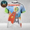 FIFA World Cup 2026 Miami Host City Poster Art By Rubem Robierb On June 11th-July 19th 2025 All Over Print Shirt