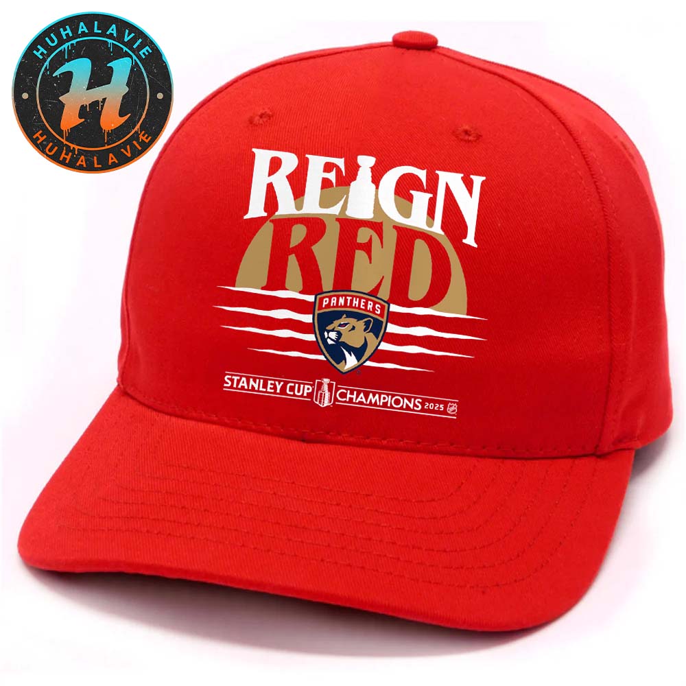 Florida Panthers Reign Red 2025 Stanley Cup Champions Hometown DNA Classic Cap Snapback Hat Florida Panthers Reign Red 2025 Stanley Cup Champions Hometown DNA Classic Cap Snapback Hat