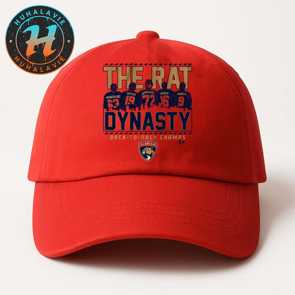 Florida Panthers The Rat Dynasty 2024-2025 Back-to-Back Stanley Cup Champions Classic Cap Snapback Hat Florida Panthers The Rat Dynasty 2024-2025 Back-to-Back Stanley Cup Champions Classic Cap Snapback Hat