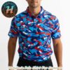 Freedom And Track Pattern YATTA Golf Gift For Family Summer Polo Shirt