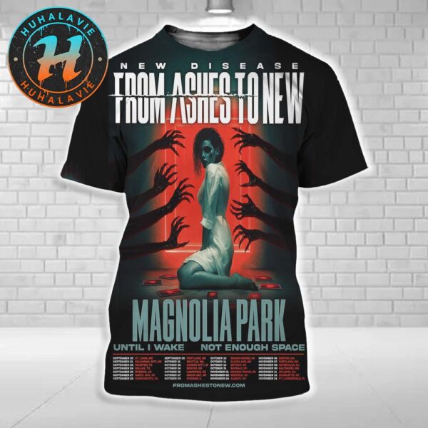 From Ashes to New New Disease Tour 2025 Dates List Kicks Off In St Louis MO On September 20 2025 All Over Print Shirt