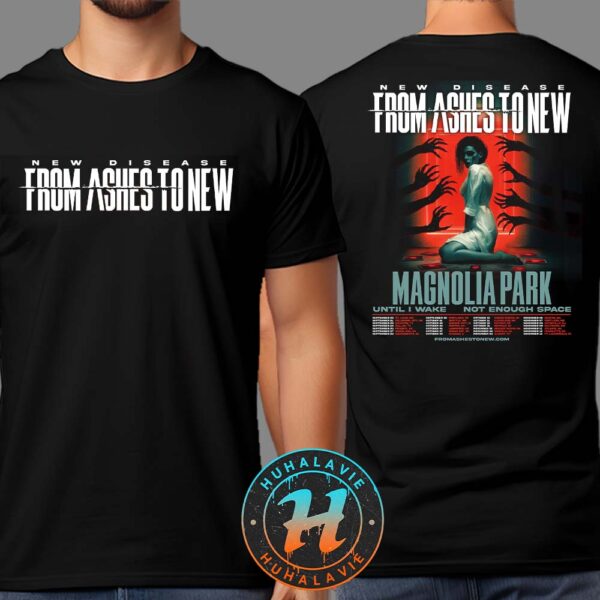 From Ashes to New New Disease Tour 2025 Dates List Kicks Off In St Louis MO On September 20 2025 Two Sided Print T-Shirt