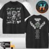 Green Day Merch Surgeon Artwork With Tour Dates Asia And Australia 2025 Tour Washed T-Shirt