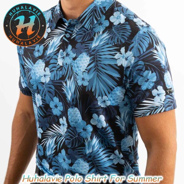 Hala Kahiki Collection YATTA Golf Polo Shirt
