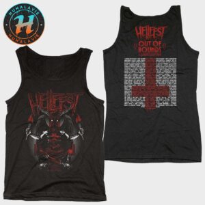 Hellfest Goat Out Of Bounds Skyline On June 19-22 2025 Merch Tank Top Unisex T-Shirt