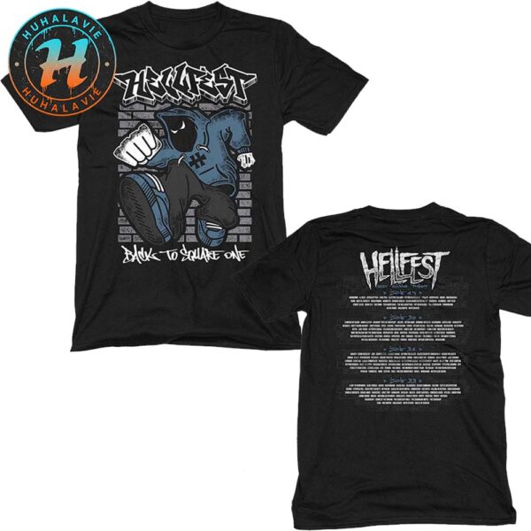 Hellfest Street HxC Exclusive Bank To Square One Lineup On June 19-22 2025 Unisex T-Shirt