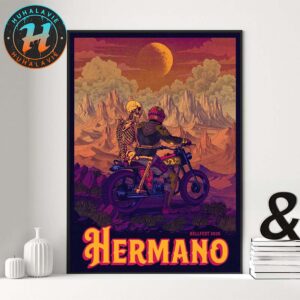 Hermano Hellfest Open Air Festival Concert Poster By Douwe Dijkstra In Clisson France 2025 Home Decor Poster Canvas