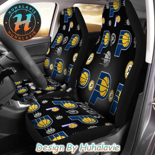 Indiana Pacers NBA Basketball Logo Pattern Car Seat Covers