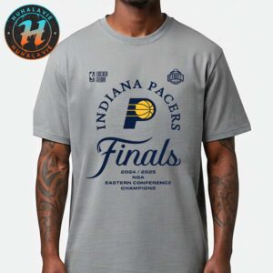Indiana Pacers Named To 2025 Eastern Conference Champions NBA Playoffs Unisex T-Shirt
