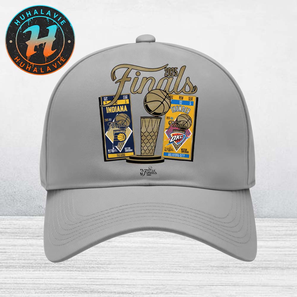 Indiana Pacers Vs Oklahoma City Thunder Matchup Stadium 2025 NBA Finals Classic Cap Snapback Hat Indiana Pacers Vs Oklahoma City Thunder Matchup Stadium 2025 NBA Finals Classic Cap Snapback Hat