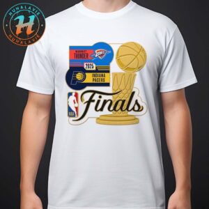 Indiana Pacers Vs Oklahoma City Thunder WinCraft 2025 NBA Finals Matchup Vintage T-Shirt