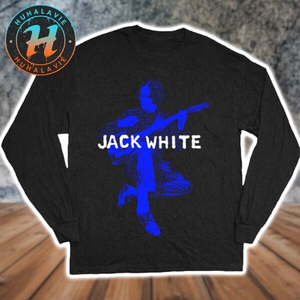 Jack White Photo No Name Tour 2025 Black Longsleeve T-Shirt