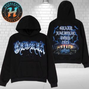 Kendrick Lamar And SZA Grand National Tour 2025 Gloria Two Sided Print Hoodie T-Shirt