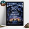 Wu Tang Clan Fort Worth TX Concert Gig Poster At Dickies Arena On June 13th 2025 Home Decor Poster Canvas