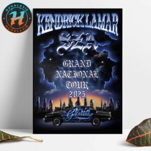 Kendrick Lamar And SZA Grand National Tour 2025 Home Decor Poster Canvas