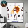 Kon Knueppel Select By Charlotte Hornets With The Round 1 Pick 4 In NBA Draft 2025 Home Decor Poster Canvas