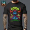 King Gizzard And the Lizard Wizard In Barcelona Spain Blue Snake Music Poster On May 23 24 25 At Plaza Mayor de El Poble Espanyol Unisex T-Shirt