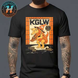 King Gizzard And the Lizard Wizard In Vilnius Lithuania Concert Orange Poster At Lukiškės Prison 2.0 On May 29 30 And 31th 2025 T-Shirt