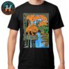 King Gizzard And the Lizard Wizard 3 Night Concert Orange Yellow Poster At Lycabettus Theatre In Athens Greece On June 4th 5th And 6th 2025 Unisex T-Shirt