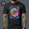 King Gizzard And the Lizard Wizard Red Blue Poster Show On June 4th 5th And 6th 2025 At Lycabettus Theatre In Athens Greece Vintage T-Shirt