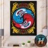 King Gizzard And the Lizard Wizard Poster Show For Pink Green On June 4th 5th And 6th 2025 At Lycabettus Theatre In Athens Greece Home Decor Poster Canvas