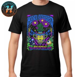 King Gizzard And the Lizard Wizard Roo Residency Concert Poster In Manchester TN On June 13 14 15 2025 Unisex T-Shirt