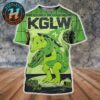 King Gizzard And the Lizard Wizard Yellow Gator Poster In Lisbon Portugal At Coliseu dos Recreios On May 18th 19th And 20th All Over Print Shirt