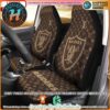 NFL Las Vegas Raiders Gucci Luxury Car Seat Covers