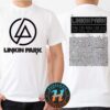 Linkin Park From Zero World Tour 2025 In Milan Italy Gig Poster At I-DAYS Festival On June 24th Art By Urban Aztek Unisex T-Shirt