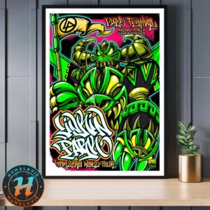 Linkin Park From Zero World Tour 2025 In Milan Italy Gig Poster At I-DAYS Festival On June 24th Art By Urban Aztek Home Decor Poster Canvas