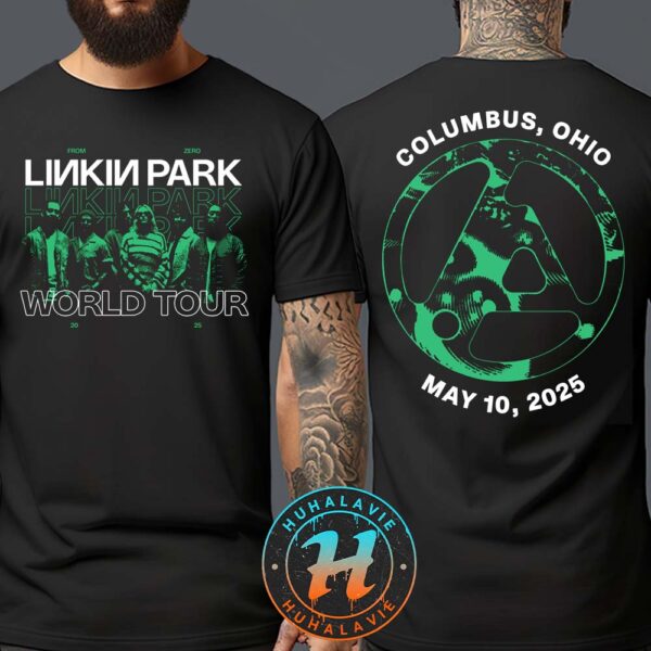 Linkin Park From Zero World Tour 2025 Sonic Temple Fest Concert Tee In Columbus Ohio On May 10 2025 Unisex T-Shirt