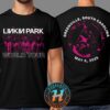 Linkin Park Grand Rapids MI Tee At Van Andel Arena On May 1st From Zero World Tour 2025 Two Sided Print T-Shirt