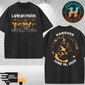 Linkin Park Hanover Germany Exclusive At Heinz-Von-Heiden Arena On June 16th FZ Tour 2025 Washed T-Shirt