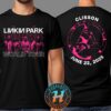 Linkin Park Hradec Kralove Merchandise In Czech Republic On June 14 From Zero World Tour 2025 Black Unisex T-Shirt