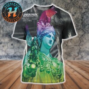Linkin Park Paris France Tonight Poster By PichiAvo At Stade de France On July 11th From Zero World Tour 2025 All Over Print Shirt