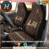 Miami Dolphins NFL Louis Vuitton Luxury Car Seat Covers