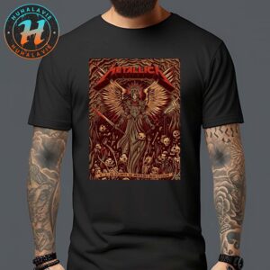 Metallica Atlanta Georgia Tonight Show Poster By Dave Quiggle M72 ATL At Mercedes-Benz Stadium On June 3 2025 Unisex T-Shirt