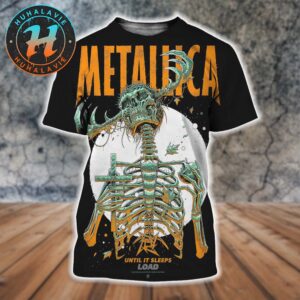 Metallica Commemorate Load Until It Sleeps Poster By Luke Preece All Over Print Shirt