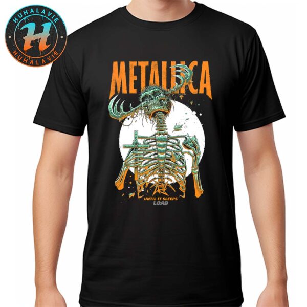 Metallica Commemorate Load Until It Sleeps Poster By Luke Preece Unisex T-Shirt