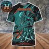 EA Sports Madden NFL 26 Cover Saquon Barkley Hurdled From Team Philadelphia Eagles All Over Print Shirt