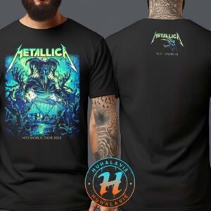 Metallica M72 ATL Dan Mumford Pop Up Merch Tee For Atlanta Georgia At Mercedes-Benz Stadium On June 3 M72 World Tour 2025 Two Sided Print T-Shirt