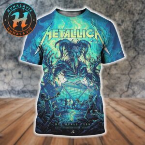 Metallica M72 ATL Pop-Up Shop Poster For Atlanta Georgia At Mercedes-Benz Stadium On June 3 M72 World Tour 2025 All Over Print Shirt