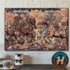 WWE Night Of Champions 2025 All Matchup Card Home Decor Poster Canvas