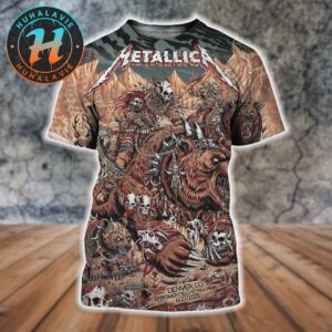 Metallica M72 Denver Night 1 Poster By Juan Ma Orozco For Denver Colorado In Empower Field at Mile High On June 27th World Tour 2025 All Over Print Shirt