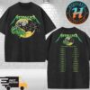 Metallica M72 Seasons Merch Tee M72 World Tour 2025 Two Sided Washed T-Shirt